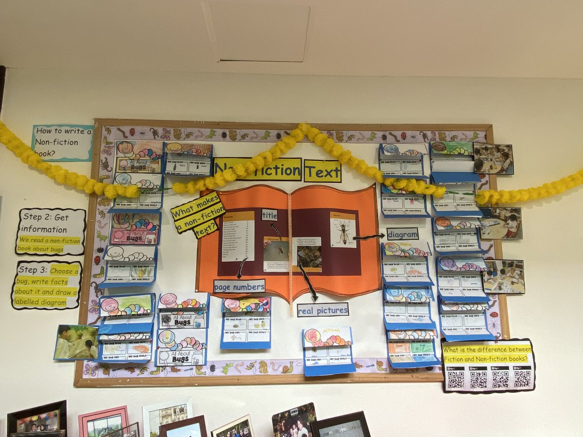 sneh_wadhwaney's tweet image. A fantastic display on non-fiction texts by our Reception team and students @EyfsTbs @TBS_Delhi .
Take a learning walk around school to appreciate the many expressions of learning through displays : always an enriching experience. #learningwalk #displays @CStockwell_