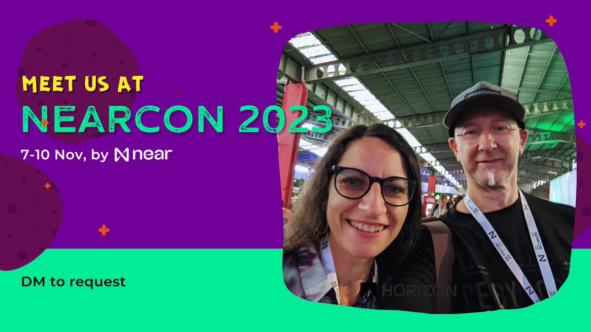 Let's go, NEARCON!
Can't wait for the gathering next week.

My programme is already full with @nearhorizon events, speaking, and of course, meeting many partners from the NEAR eco. 

DM to meet @platoevolved & I! 🤙

#NEAR #NEARisBOS #onNEAR #Web3Gaming #NEARCON2023