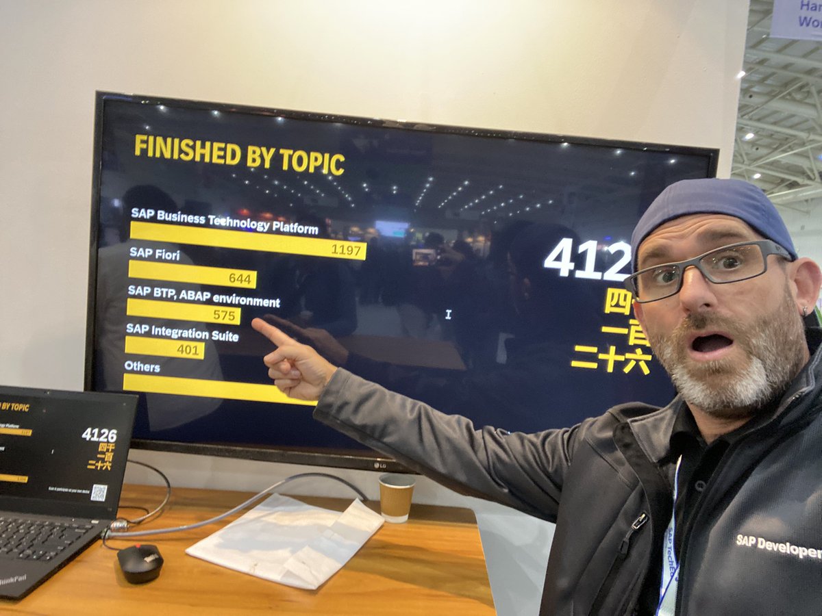 RichHeilman's tweet image. Lets catch up ABAP developers!  There is still time to complete the tutorials in the Dev Garage! #SAPTechEd2023