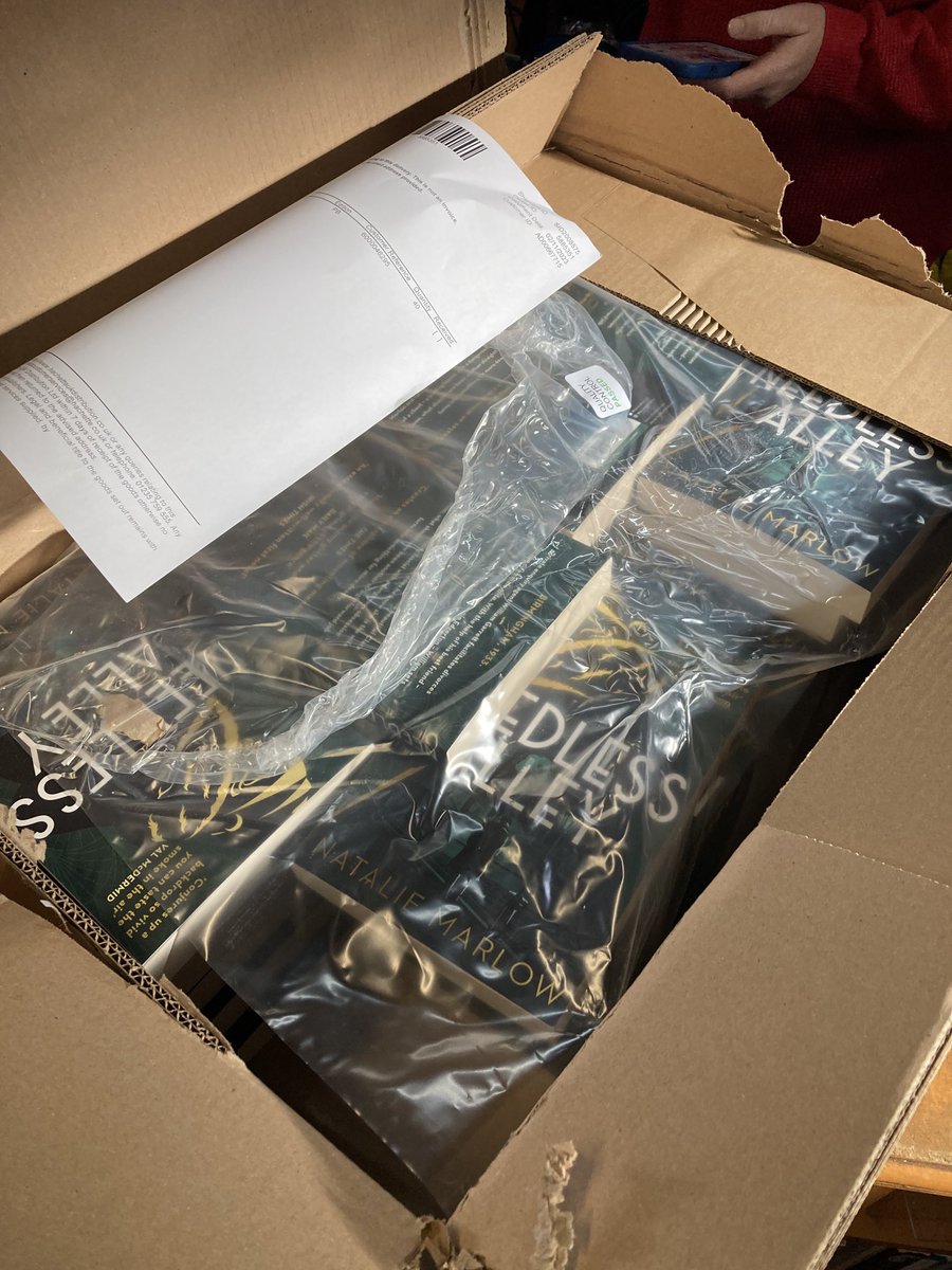 AndyMarlow5's tweet photo. Look what’s arrived at the book farm🤓 #NeedlessAlley https://t.co/Ga3Q2nq1y5