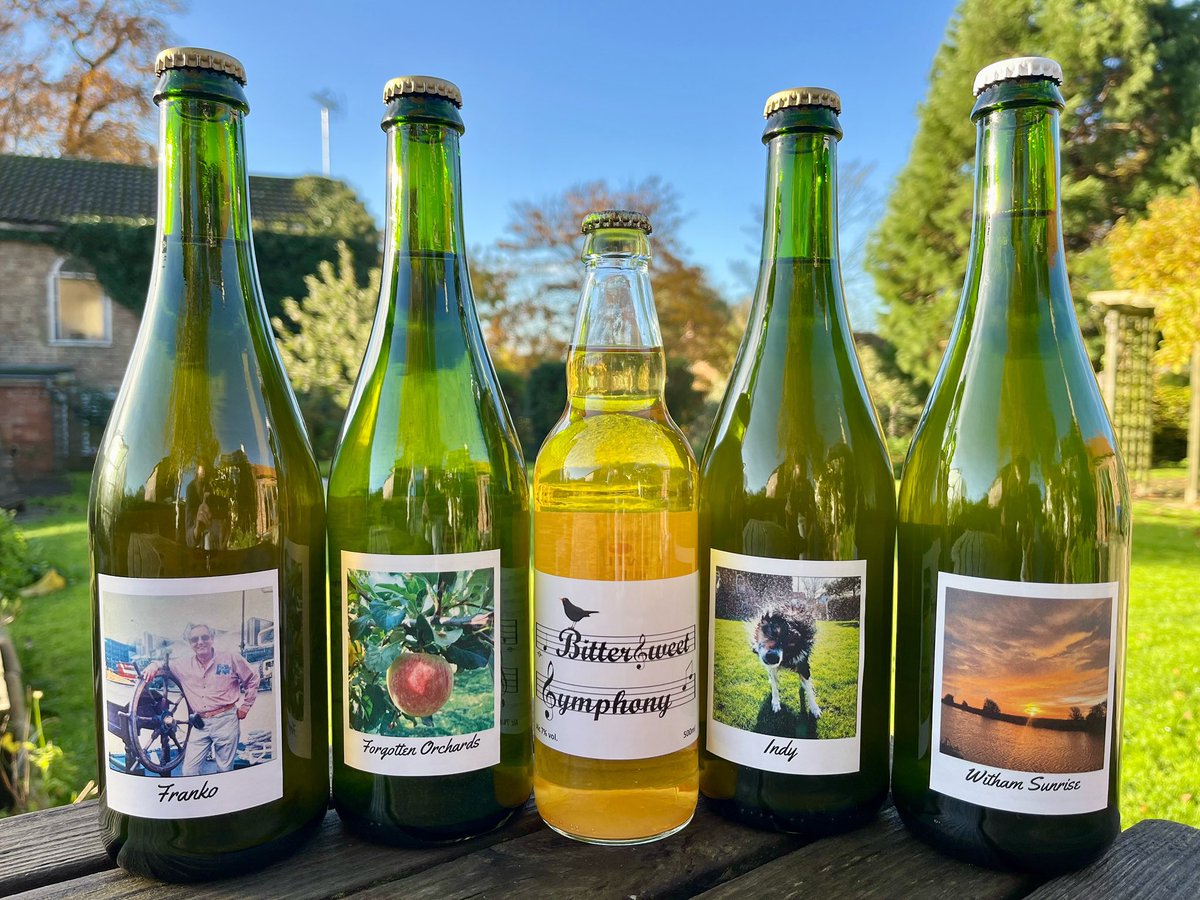 We’re going to be at <a href="/DoddingtonHall/">Doddington Hall</a> farm shop tomorrow (4th Nov) from 1-3pm with these five delicious ciders. Come along, have a taste and tell us what you think of our newest release Witham Sunrise. Perfect chance to pick up a bottle for your bonfire night celebrations 🥂