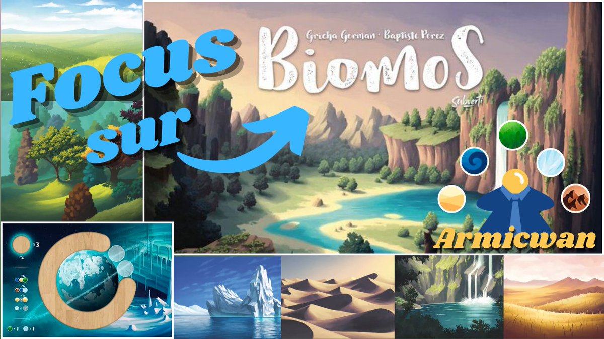 Armicwantv's tweet photo. Focus sur "Biomos", le jeu vient d'arriver en béta sur @BoardGameArena ! Il est très simple d'accès, donc aller voir la vidéo et foncez le tester sur bga.
📽️https://t.co/f6IQl5jwKq
⚙️Gricha German
🎨Baptiste Perez
🏠Subverti
#j2s #jeuxdesociété #boardgames #biomos #subverti https://t.co/oF5Q1b1zNG
