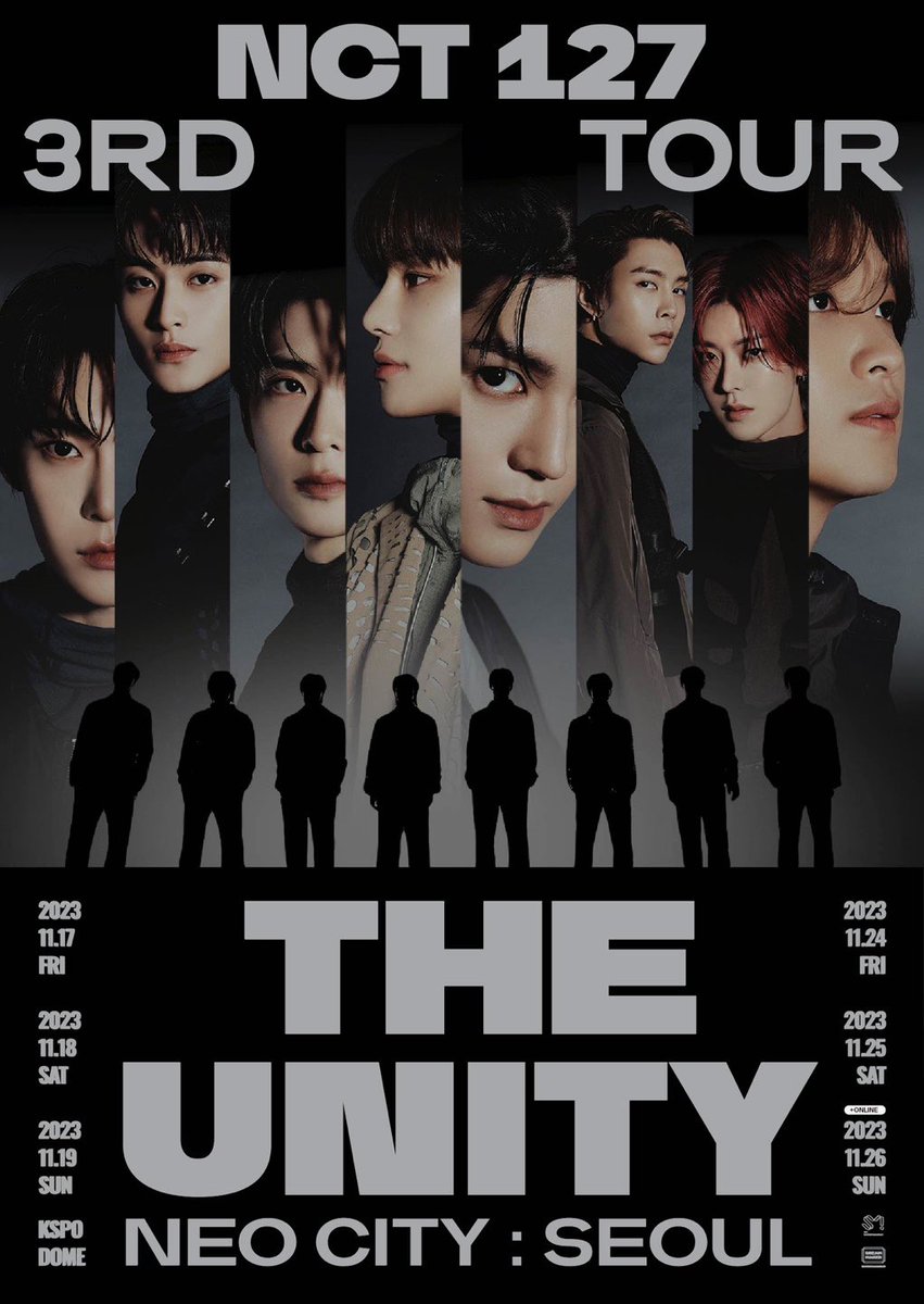 NCTsmtown_127's tweet photo. 3RD TOUR 'NEO CITY : SEOUL - THE UNITY' 
위버스샵 온라인 라이브 스트리밍 이용권 판매 ❤️‍🔥

마침내 하나된 우리, 그 새로운 챕터!

NCT 127의 세번째 월드투어, 
그 첫 시작인 서울 공연의 감동을 
위버스샵에서 만나보세요!🎤

🗓️ 11월 6일(월) 3:00 PM ~ 11월 26일(일) 4:59 PM (KST)
🛒 #WeverseShop : https://t.co/y2iijcANOy

#NCT127 #NEOCITY
#NEOCITY_THE_UNITY
#NCT127_NEOCITY_THE_UNITY
#WeverseShop #위버스샵