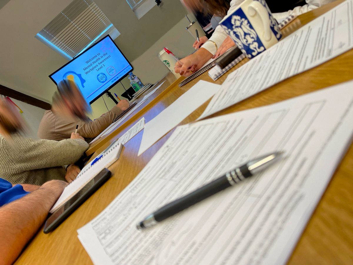 RDS_Ltd's tweet photo. A huge thanks to everyone who attended yesterday's Mental Health Awareness course. 

You make RDS a supportive and understanding workplace, thankyou ❤️
Let's continue to prioritise mental health together! 🌟

#MentalHealthMatters #TeamRDS #Gratitude https://t.co/GFbtmKZvYa
