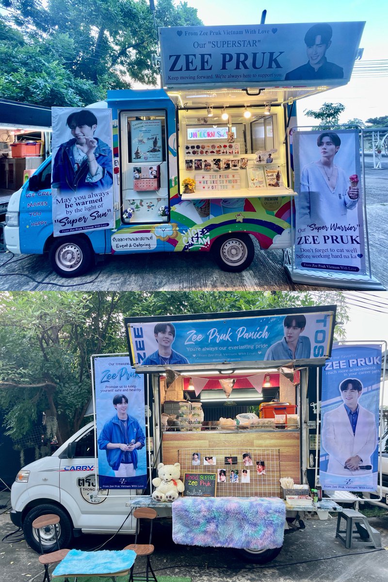 ZeePruk_OFC's tweet photo. 🚚 𝑭𝒐𝒐𝒅 𝑻𝒓𝒖𝒄𝒌 𝒇𝒐𝒓 𝒁𝒆𝒆𝑷𝒓𝒖𝒌 

✨Special thanks✨

@srdpt_ZNN 
@jialing0101
@kathyxu45
@DooooooraW
@ZeePrukVN
@9201ZNN 

#SpiceandSpell 
#สูตรลับขโมยใจ 

🌊 @zee_pruk ☀️ 
#ZeePruk #Zunshine https://t.co/ZDqJWEMQ6n