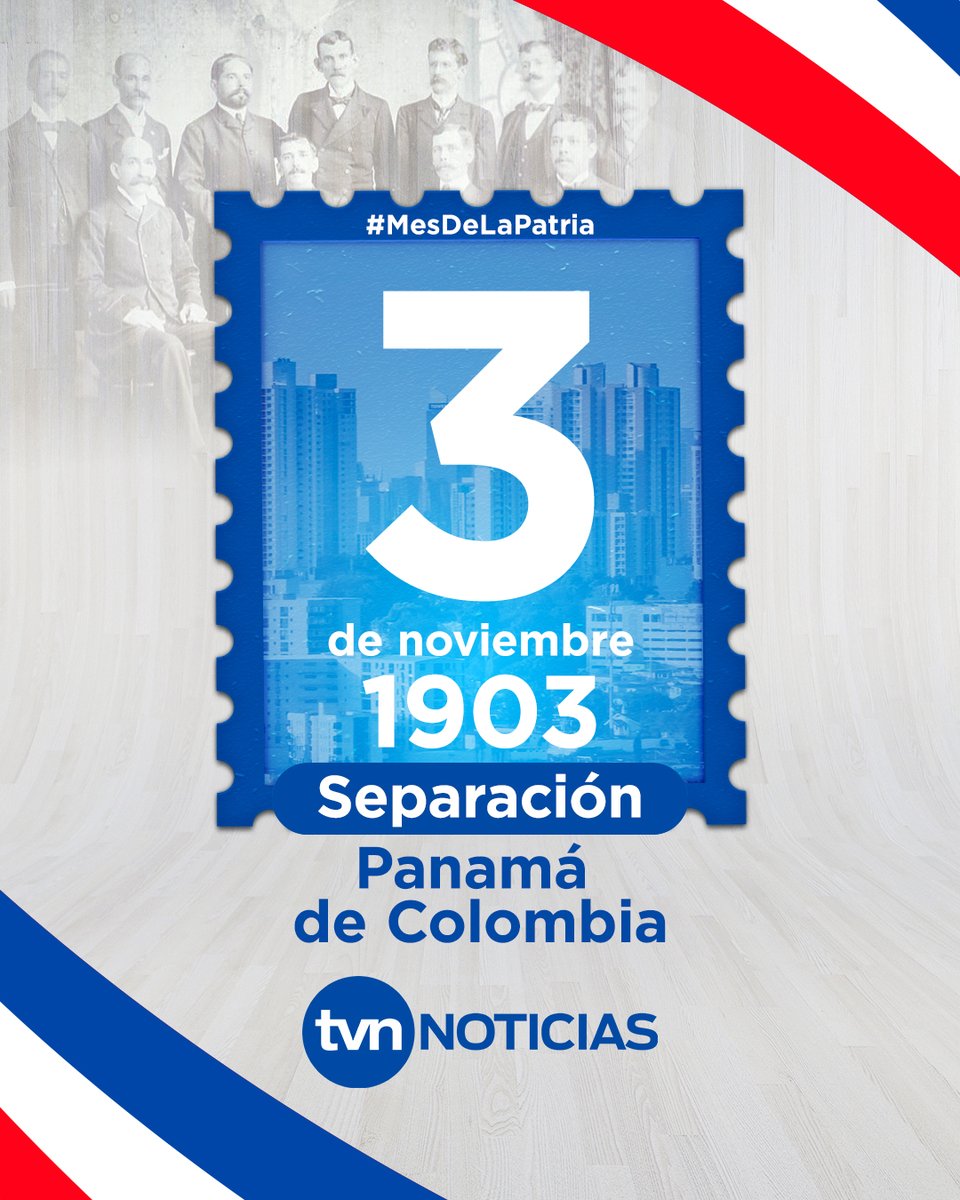 tvnnoticias's tweet photo. 🎉¡FELICIDADES PANAMÁ! 🇵🇦
El 3 de noviembre de 1903, se proclamó la separación de Panamá, y fue declarado como un estado independiente y soberano con el nombre de la República de Panamá. 

#MesDeLaPatria #Panama #NoticiasPanama #NoticiasTVN https://t.co/hW67LE65wn