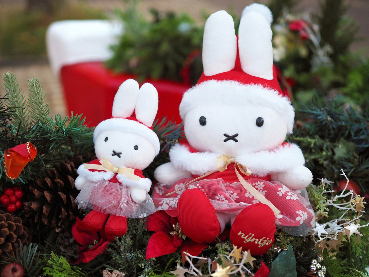 ハウステンボス限定 ミッフィー クリスマススノー ぬいぐるみ
