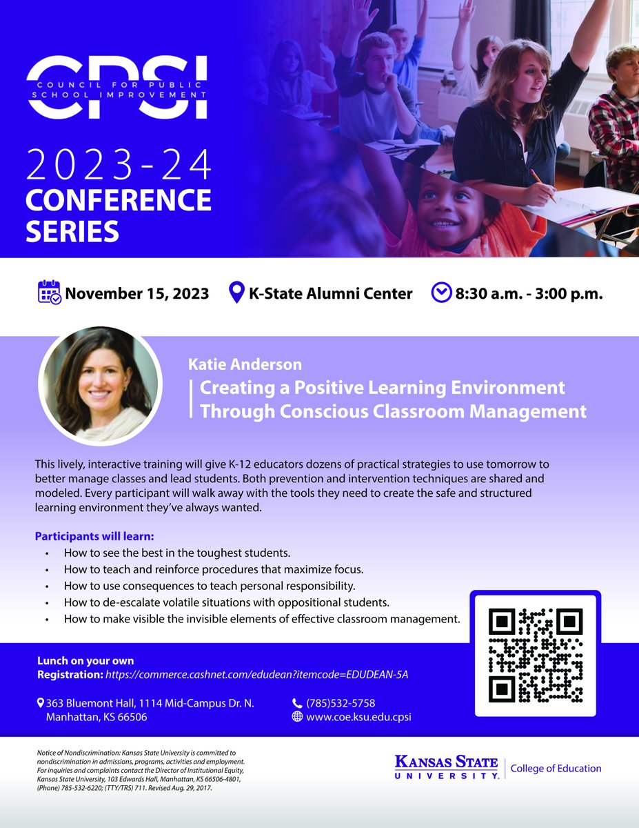 Please share, especially with early career teachers. Great tools for finishing the semester strong! coe.k-state.edu/collaborations…