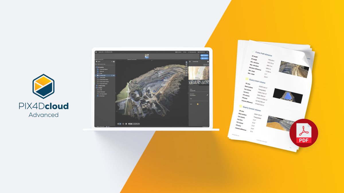 pix4d's tweet image. #PIX4DcloudAdvanced now offers comprehensive annotation recording and reporting. Generate automatic annotation reports any time after a project has been processed. To find out more about annotations reports, have a look at our dedicated support site: hubs.li/Q027wYzw0