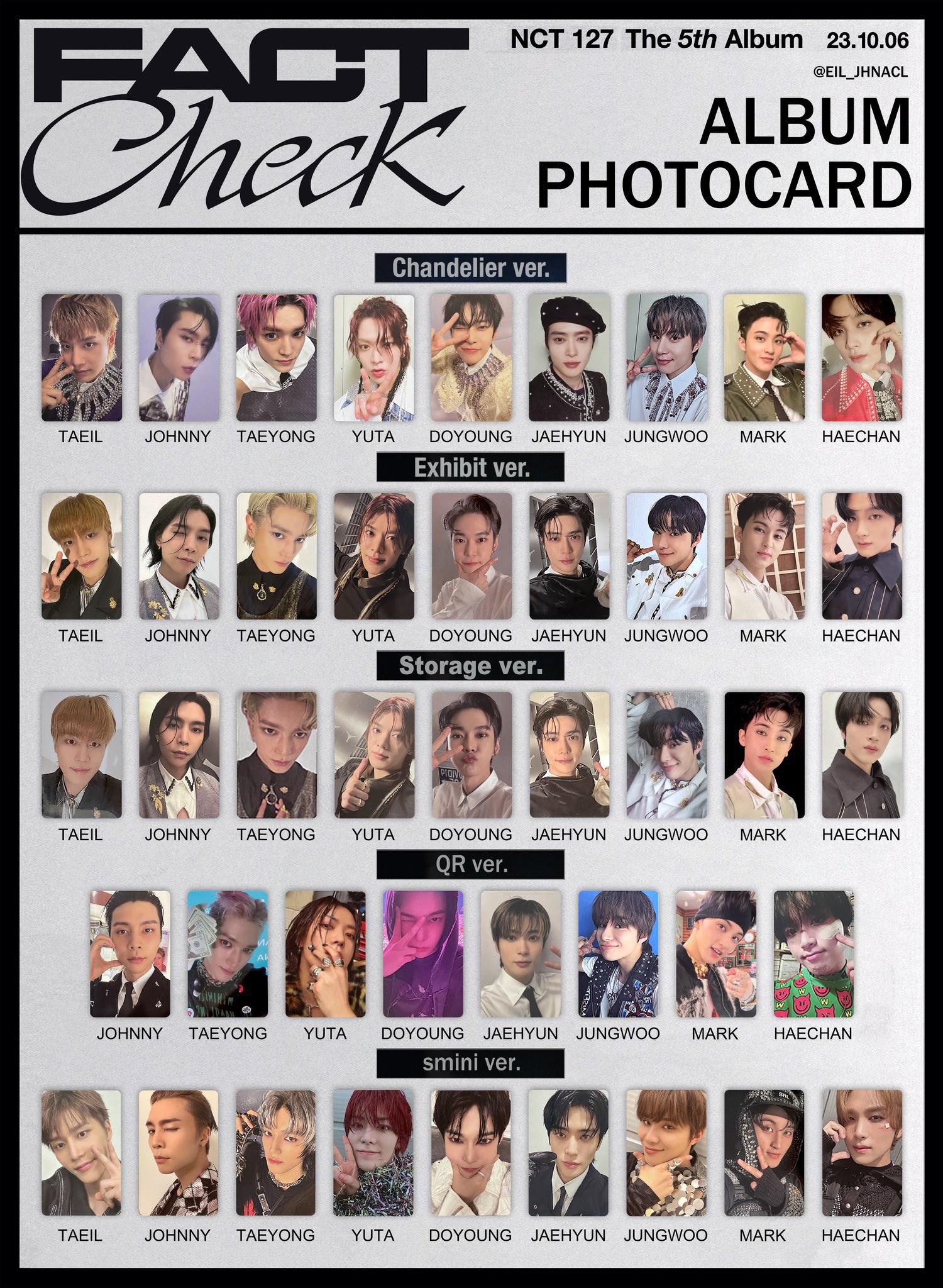 ⁶⁶𝗹𝗶𝗿𝗮𝗰𝗼⁵⁸🐻☀️🌻 auf X: „NCT127 Fact Check トレカ ⁶⁶𝗹𝗶𝗿𝗮𝗰𝗼⁵⁸🐻☀️🌻 auf X: „NCT127 Fact Check トレカ
