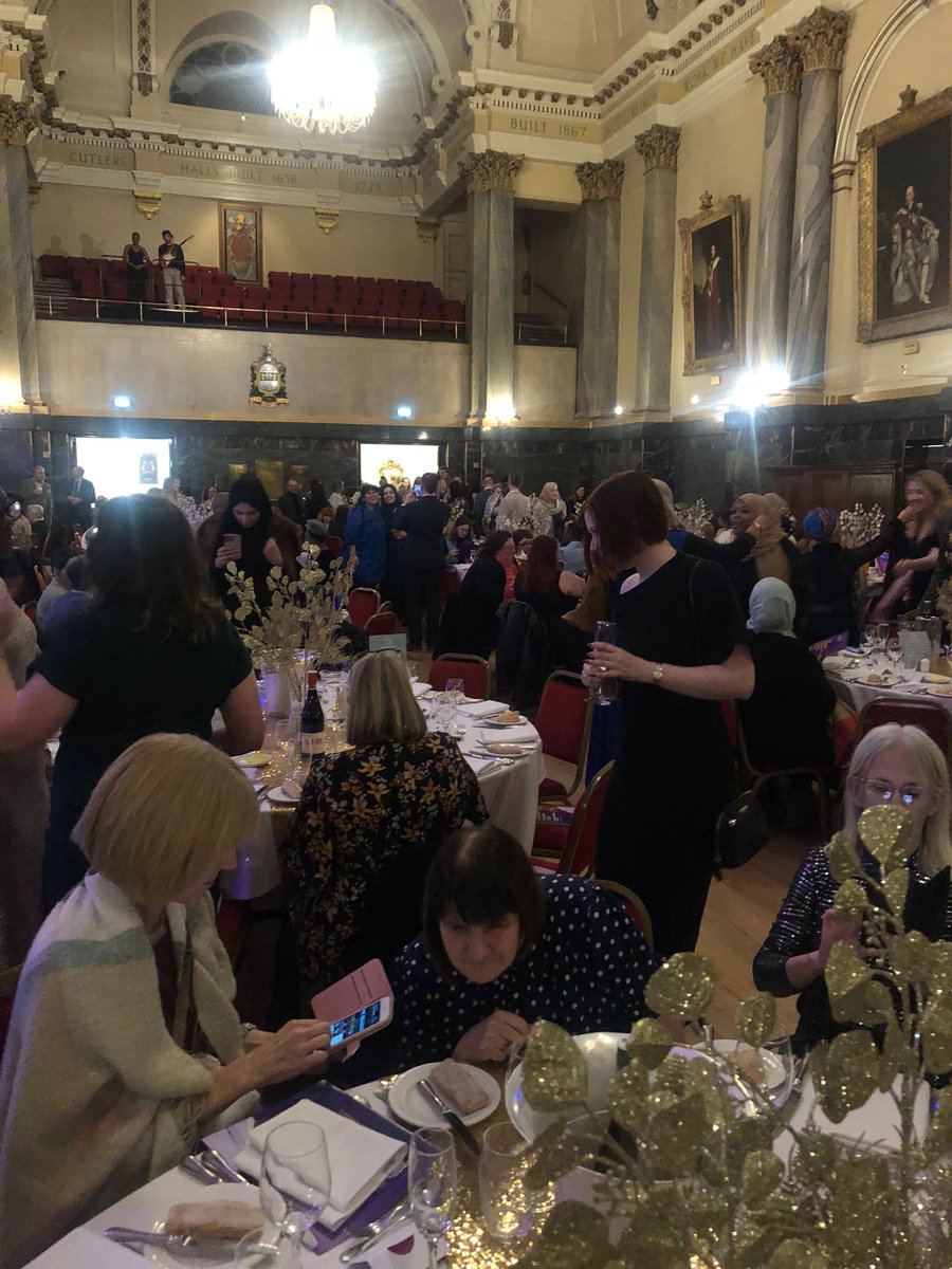 Congratulations all the winners at the Sheffield Community Awards last night at the Cutlers Hall. Tremendous occasion highlighting the fantastic community organisations in our city. Nice to see so many of our fab partners there. Great music too from one of our trustees @Franzvon