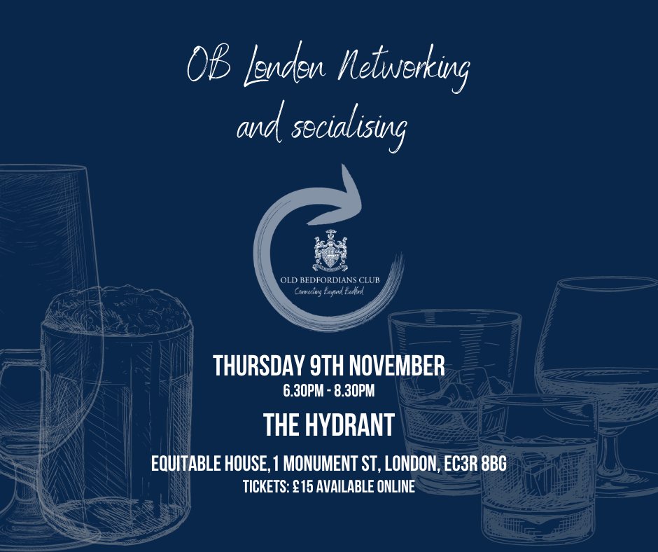 ONE WEEK TO GO!
Join us at our London Business Networking &amp; Socialising Event which will be held on Thursday 9th November. Tickets are available here: bit.ly/LondonNetworki…