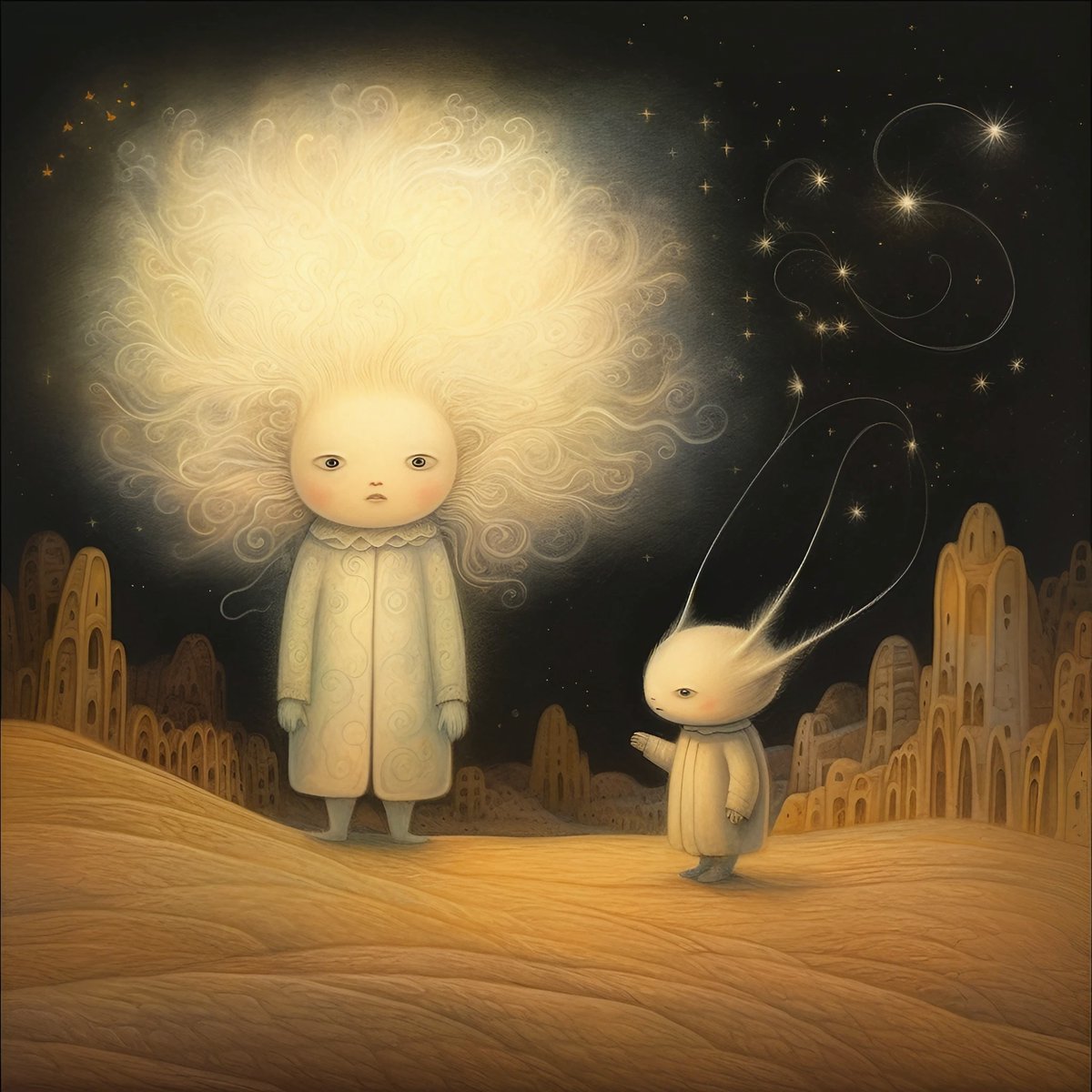 この星では静電気暦を必ずご覧ください
On this planet, be sure to check the electrostatic calendar without fail
DALLE3+MJ / AI