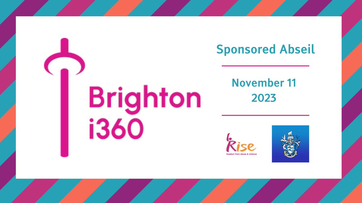 Flying High: Brave women to take the plunge from @i360_brighton to raise funds for RISE! 🙌 As part of being one of this year's Mayor's Charities, we've been invited to take part in an adrenaline fuelled fundraising event ➡️ ow.ly/wliX50Q3AQE