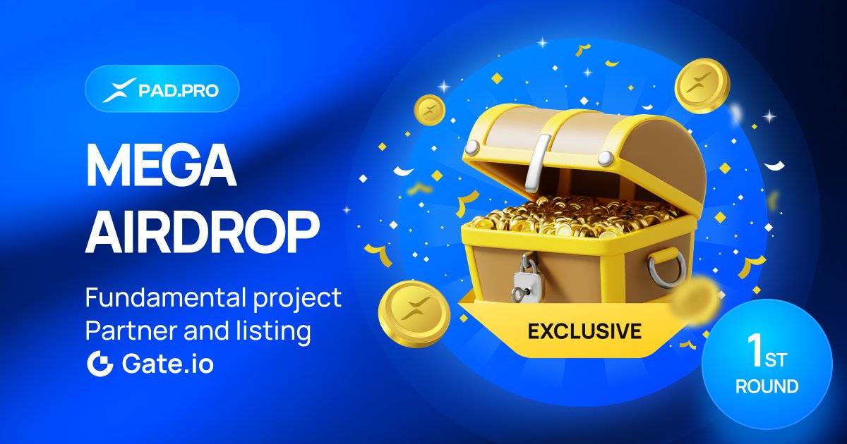 💧 XpadPro Airdrop💧

📍 Listed, Audit

🏆 Task: ➕ 100 XPP (~$25) for 2500 random participants each

👨‍👩‍👧 Referral: ➕ 50,000 XPP (~$12,500) for top 200 referrers

🔛 Airdrop Link &amp; Information: t.me/AirdropStar/64…

#cryptocurrency #Airdrop #Bitcoin #XpadPro #XPP