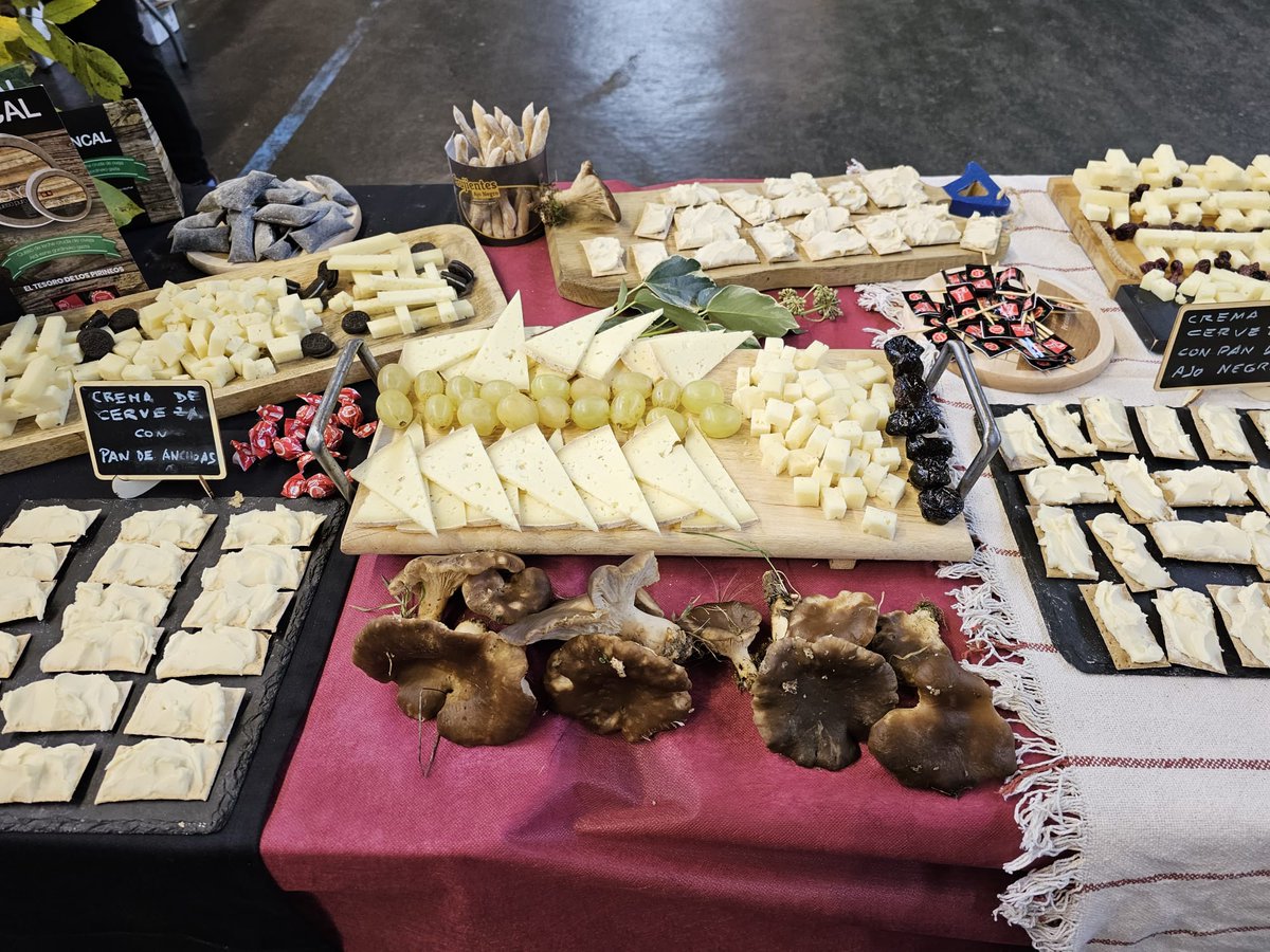 elsabaiao's tweet photo. Todo listo en Isaba para la degustación de @quesoroncal https://t.co/H4A1JHtGOS
