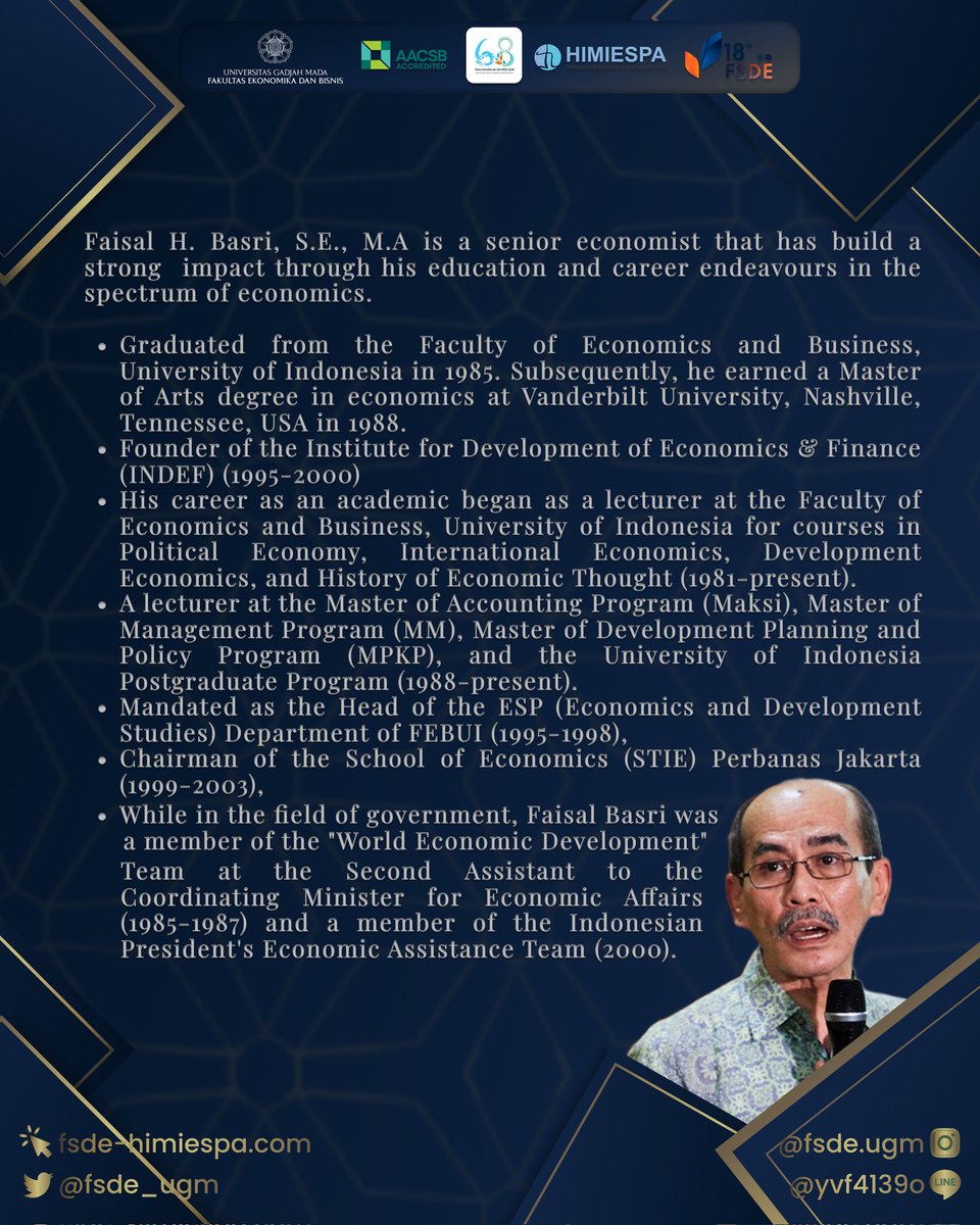 FSDE_UGM's tweet photo. We are also proud to introduce our new speaker, Dr. Onesimus Patiung, S.Hut, the Director of Environment and
Disaster Management 🌟 https://t.co/UBioEFCkSQ
