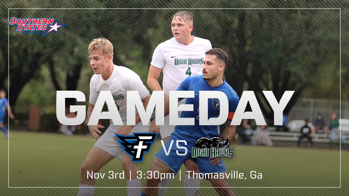 IT'S GAME DAY! Our (RV) Night Hawks are finally back in action as we host the @SSACsports quarterfinal round! 📅: Nov 3rd 🆚: @FaulknerATHL ⏰: 3:30pm EST 📍: Thomasville, Ga 🖥️: bitly.ws/Zkxk 📊: bitly.ws/VUKw