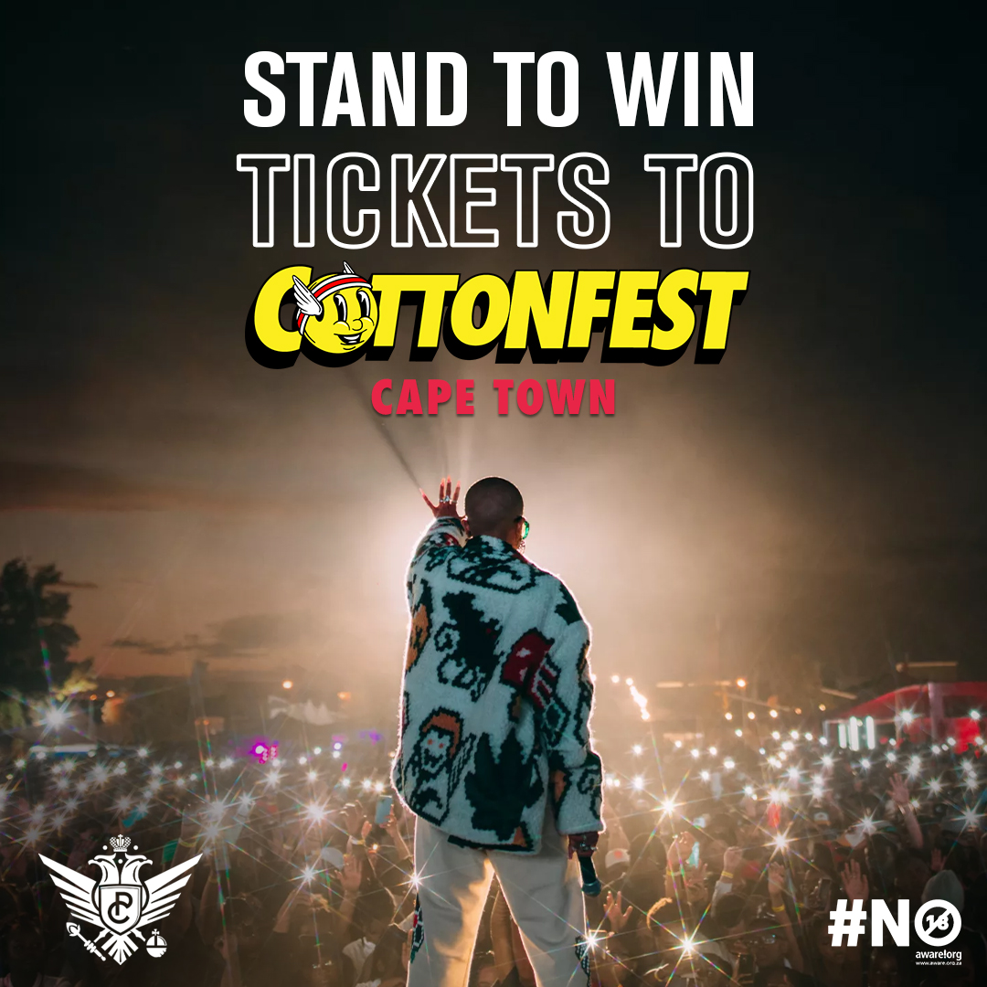 Count_Pushkin's tweet image. Where are our Cape cotton eaters at?

Stand to WIN 1 of 5 double tickets to @CottonFestJHB CPT!

To enter:

♥️Like this post

🌈 Tag the colourful Cotton eater you’ll be

taking with!

Entries close 6 Nov at midnight. Winners will receive a DM from us by 7 Nov. T&amp;amp;Cs apply