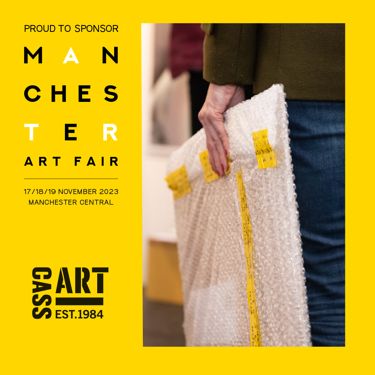 McrArtFair's tweet photo. We're delighted to partner with Cass Art again at this year's Manchester Art Fair 17-19 November. Check out our full programme for their art classes and children's workshops. Tickets available now! https://t.co/UMky9HPGJX
@cassart1984
#MAF23
#TMC23
#artfair
#manchester https://t.co/ojg3bOaBDq