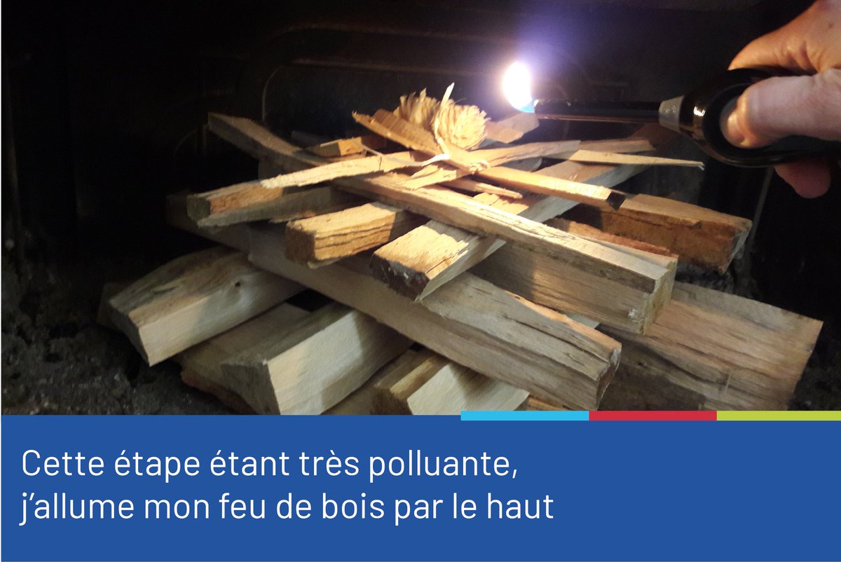 Ambassad_Air's tweet photo. Savoir allumer son chauffage au bois 🔥 tout en réduisant la pollution de l'air🌬️ : mode d'emploi🔽
Empilez les bûches 🪵 en mettant les plus gros diamètres en bas, les plus petits en haut, en les croisant
On allume le feu par le haut (pas par le bas)🙃!
https://t.co/1v4bWsFWXD https://t.co/7vGBz4srAW
