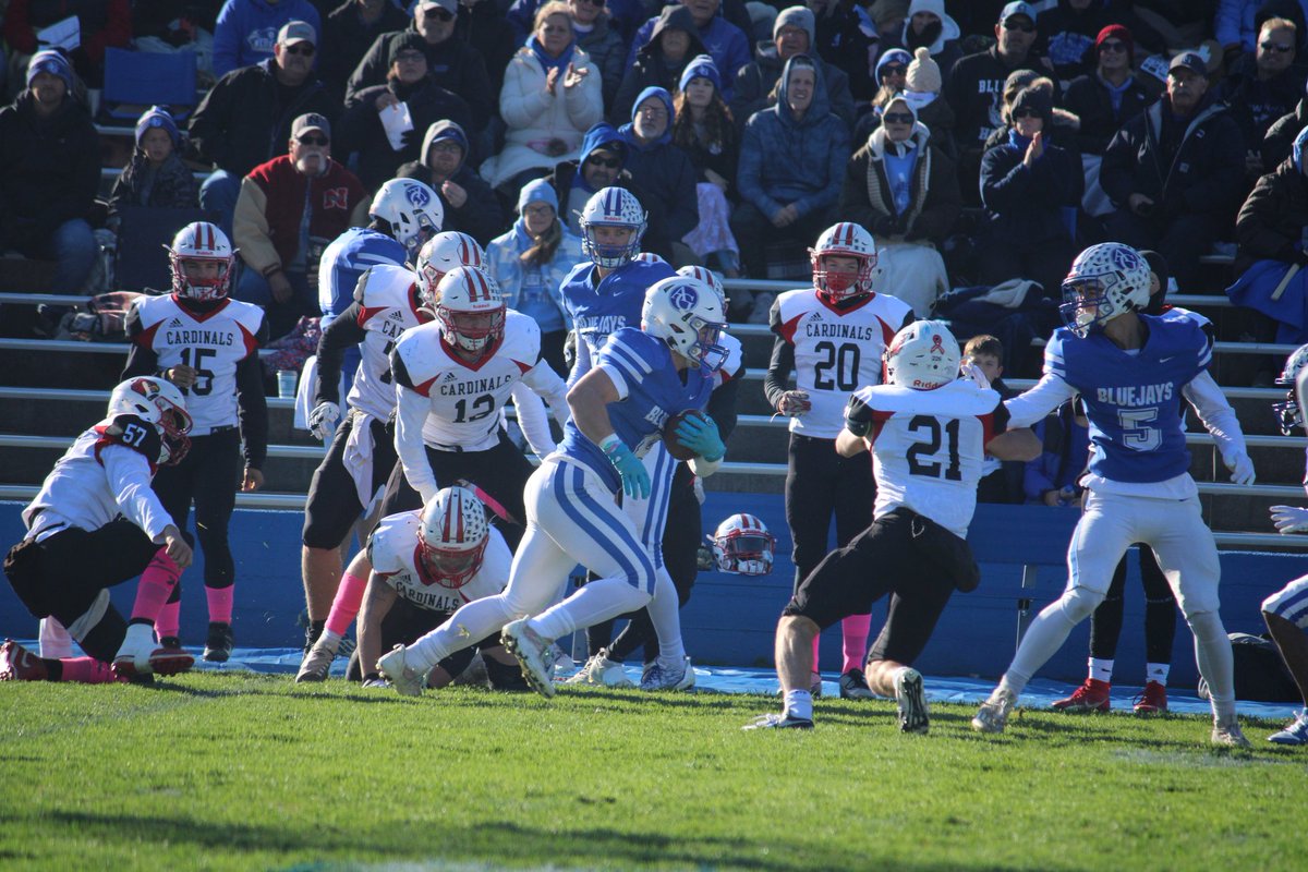 AGBluejayFball's tweet photo. Rise & Shine Bluejay Nation...It's Playoff Game Day! The Birdcage Will Be Rockin for the Quarters 🚧👷♂️👷♀️Be Loud! Be Proud! Go Blue!
#playwithHEART
#iAMtheSTANDARD
#AGRise
🆚️Adams Central
⏰️7pm
📍Ashland, NE
🏟Memorial Stadium
📡Tim, Barry, Crew on https://t.co/GxyRPhG5tz https://t.co/Ly5UDY9G65