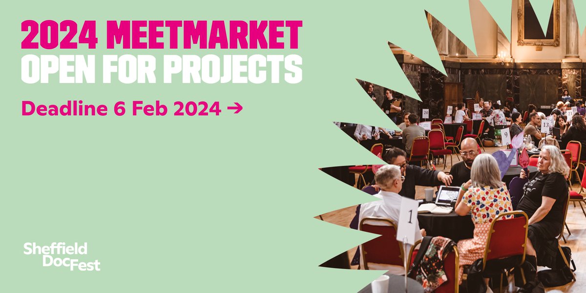 Are you seeking support or backing for your next doc? The 19th edition of our #MeetMarket is now open for entries! We welcome documentary features & series either in development, production, post, or rough cut stage. Enter your project(s) by 6 Feb 2024 📩bit.ly/3SoGKxU