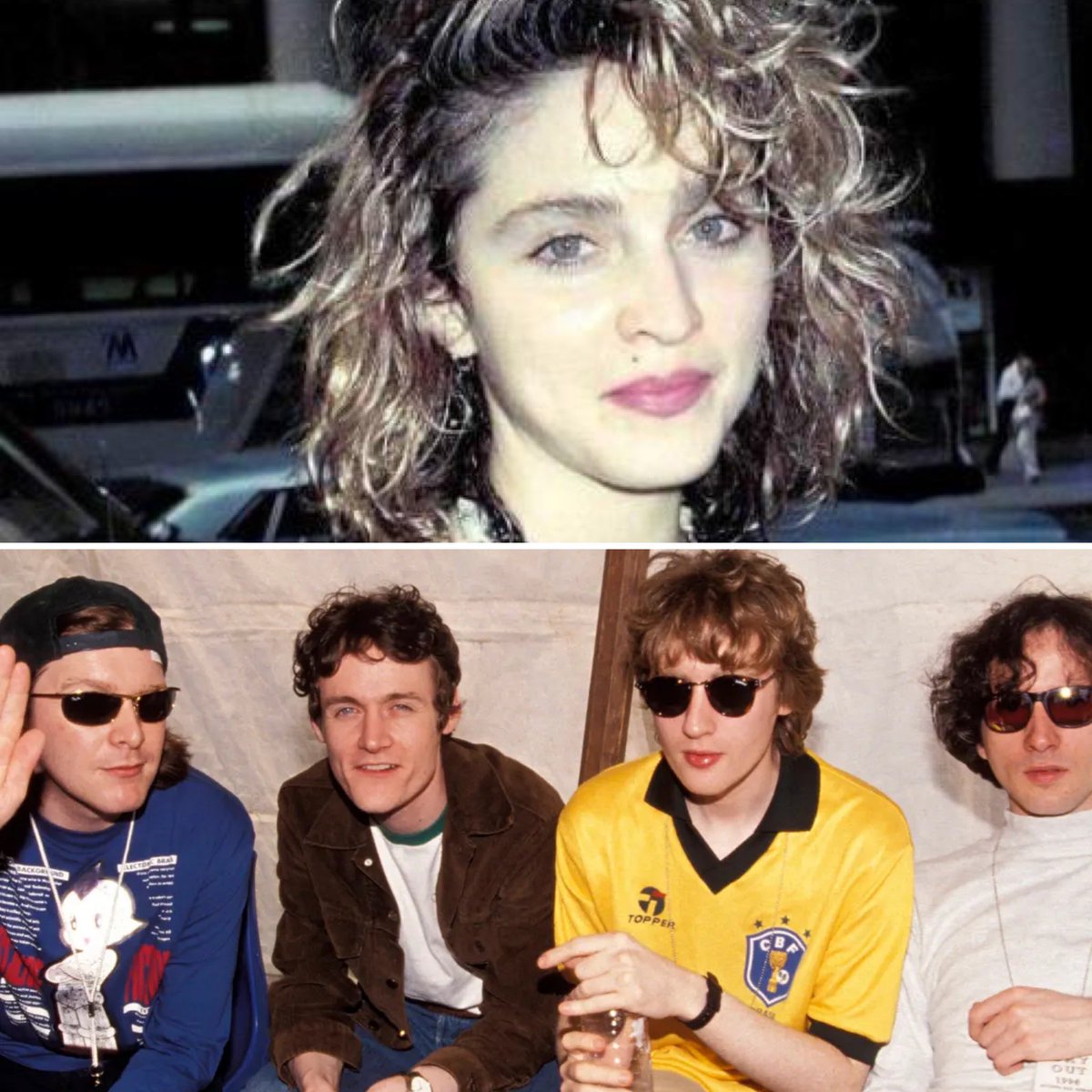 LolaLapaz's tweet photo. En el episodio de hoy del podcast COVERS A MORIR recuperamos el tema “Like a virgin” (1984), de Madonna, junto con la versión que hicieron Teenage Fan Club en 1991.

Escúchalo aquí:
⚡️https://t.co/Kfjmoo301H⚡️ https://t.co/HsaNfnlnUh