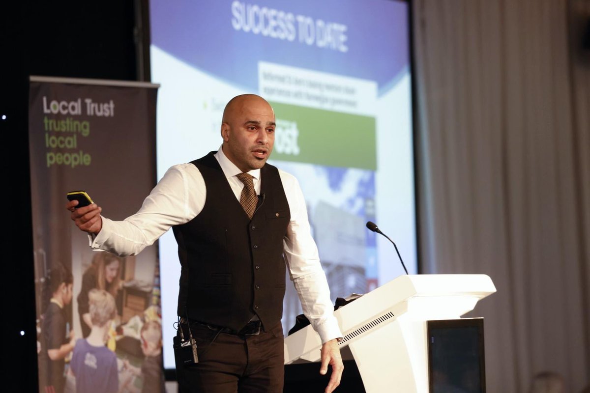 MarcellusBaz's tweet photo. @LocalTrust @SwitchUpNotts @NottsBoxing I was honoured to be invited as opening key note speaker at the Local Trust national conference.
I was inspired to speak to so many incredible individuals that are making such meaningful impact within their communities across the UK. #CONNECT #Community https://t.co/SZJphDcTDE