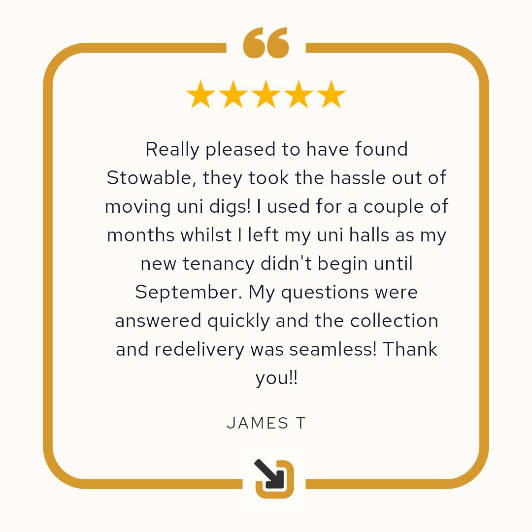 stowablestorage's tweet photo. We love a happy customer! 😁

We think good customer service is pretty important. 👍

#CustomerReview #Review #HappyCustomer #StudentStorage #SelfStorage #ByTheBox https://t.co/zp3qzlo3F2
