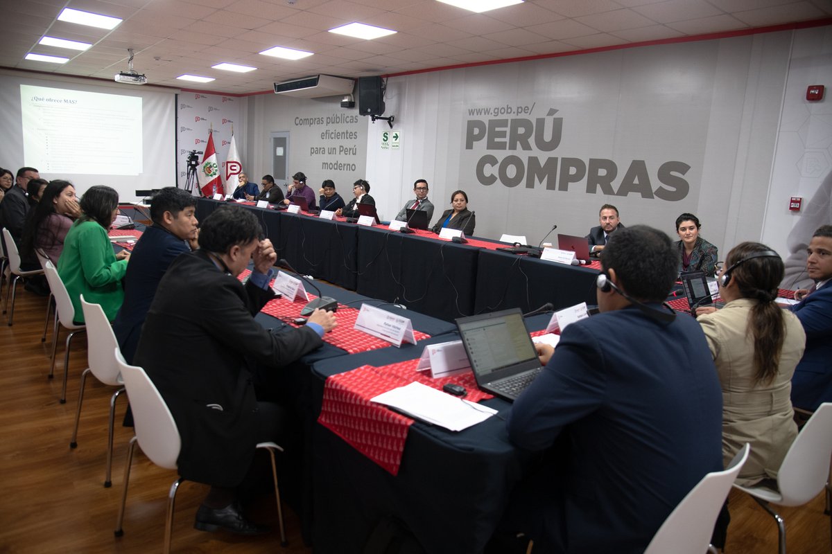 CLDP_DOC's tweet image. In October, CLDP and @USAID_Peru, supported @Peru_Compras efforts to modernize and improve efficiency in public contracts using #frameworkagreements. @GSACoE and @CLDP staff shared guidance on designing framework agreements for services, with a key focus on #technology.