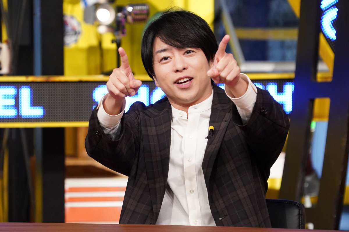 shiyagare4's tweet photo. 🥇━━
今夜の #SHOWチャンネル
全国1位に行ってみたシリーズ
　　　　　　　　　　　　━━🥇

世界の名画を完全再現🖼️
大人気美術館を鑑賞した
#滝沢カレン さんの奇想天外なリポートにスタジオ爆笑🤣

局長 #板谷由夏 さんも絶賛！
食べたら止まらない⁉︎😋
絶品からあげがスタジオに🍗

#櫻井翔 https://t.co/ZfnEyM9ukb