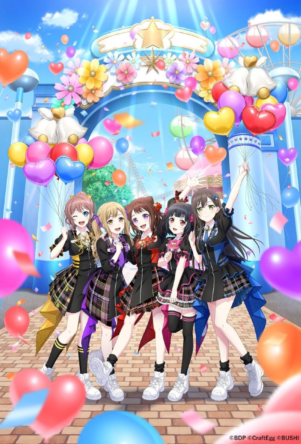 シングルCD6タイトル同時リリース記念！「バンドリ！ ガールズ