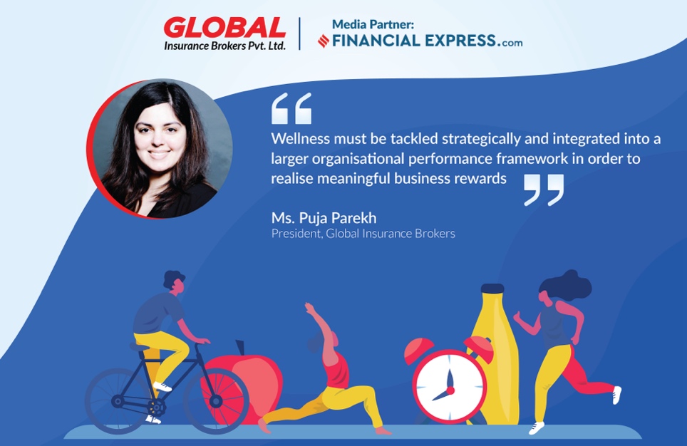 Globinsure's tweet photo. Our President, Ms. Puja Parekh, shares her views on the vital intersection of holistic wellness and organisational success.
Please click the below linkย to download key insights:
https://t.co/gZggcql3jB
#HolisticHealth #growthwithgovernance https://t.co/J8fmQFwJBh