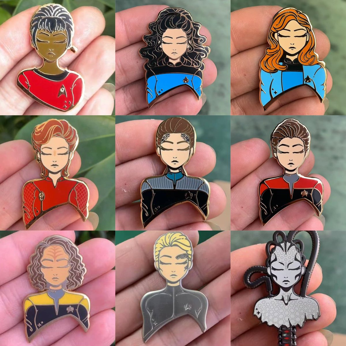 All the Star Trek ladies are in production! I’m so so so excited for this series! 🥹 Thank you for supporting me! 😭💖