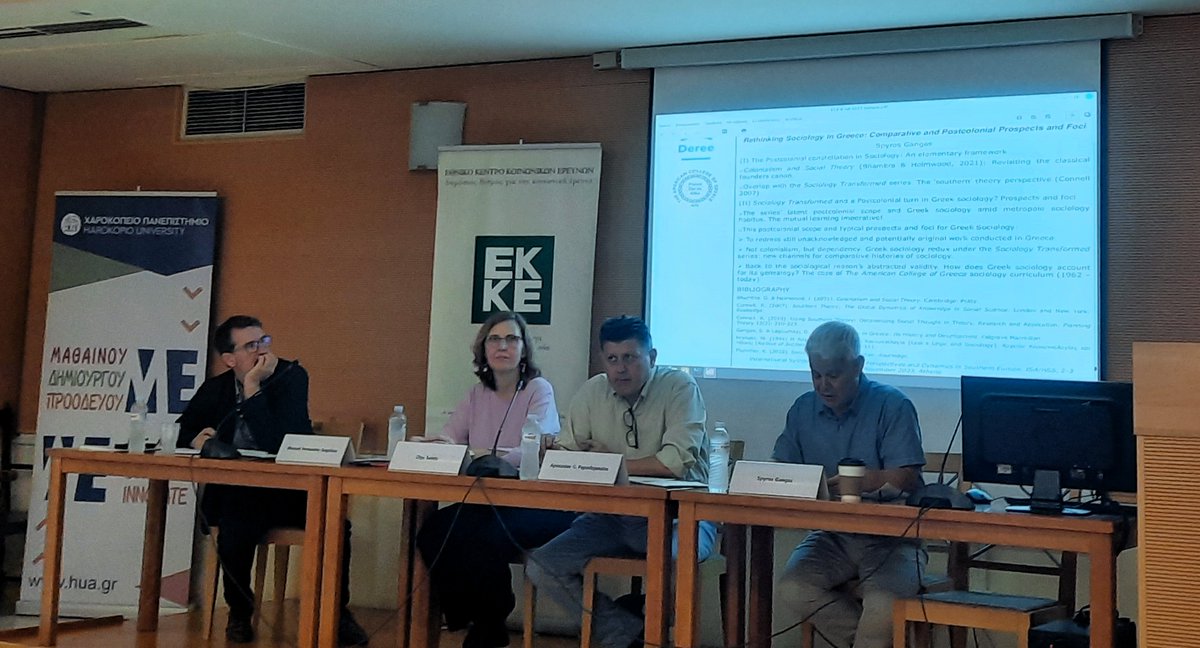 .<a href="/Olga_Salido/">Olga Salido</a> Vice-President for International Affairs at FES and Manuel Fernández, Federal Asembly, speaks at the Symposium "Sociological Perspectives and Dynamics in Southern Europe" on "Sociology and the Public Agenda: Disciplinary Frontiers and Confrontations".