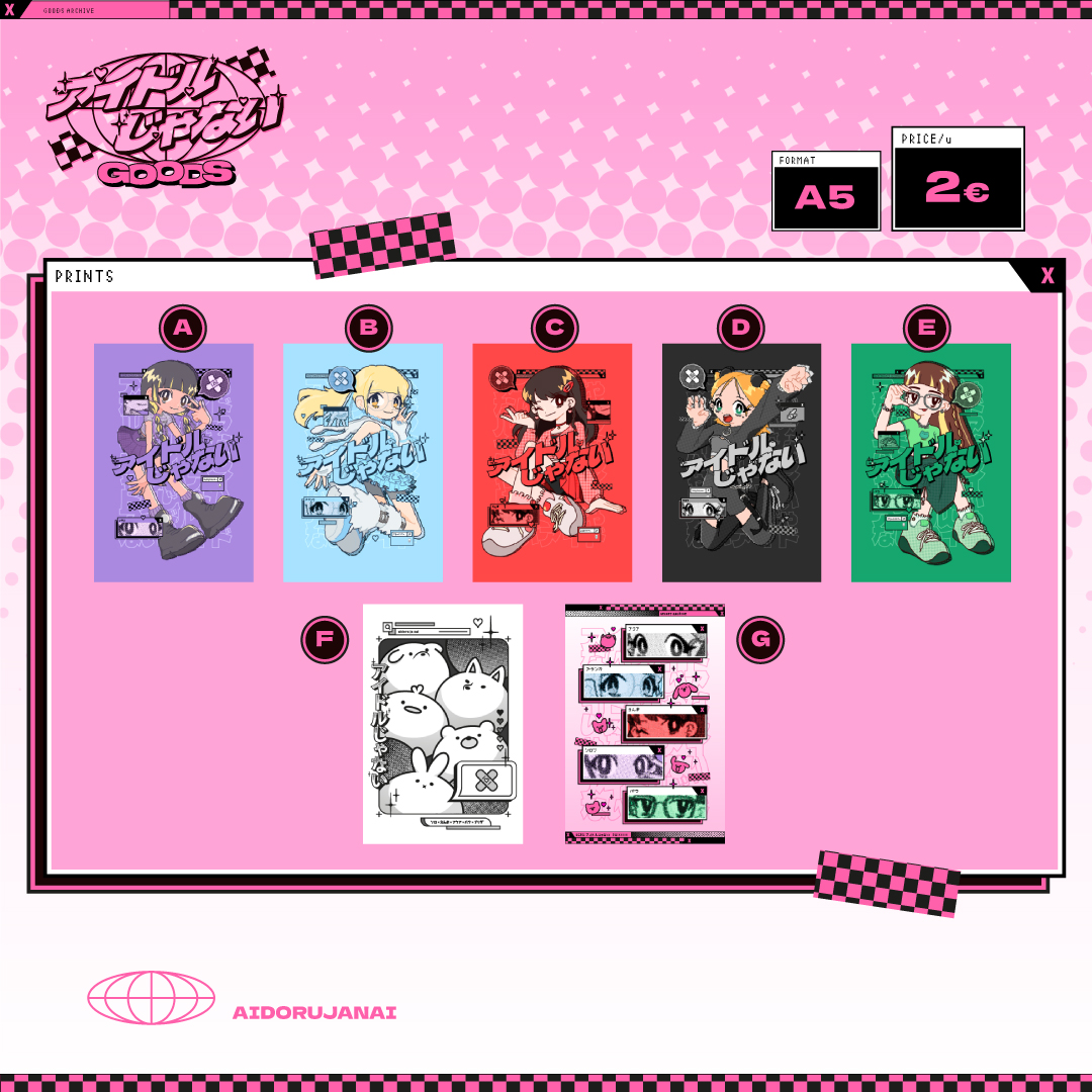 aidorujanai's tweet photo. 🇪🇸 ¡YA DISPONIBLE EL PRIMER LANZAMIENTO DE NUESTRO NUEVO MERCHANDISING! Apóyanos y asegura tu pedido anticipado: https://t.co/fMJMlJGzF0 💖

🇬🇧 THE FIRST DROP OF OUR NEW MERCH IS NOW LIVE!✨Support us &amp; secure your goods pre-order: https://t.co/uz8PDUjn9x (english form) 💖 https://t.co/s4ykKR7BDo