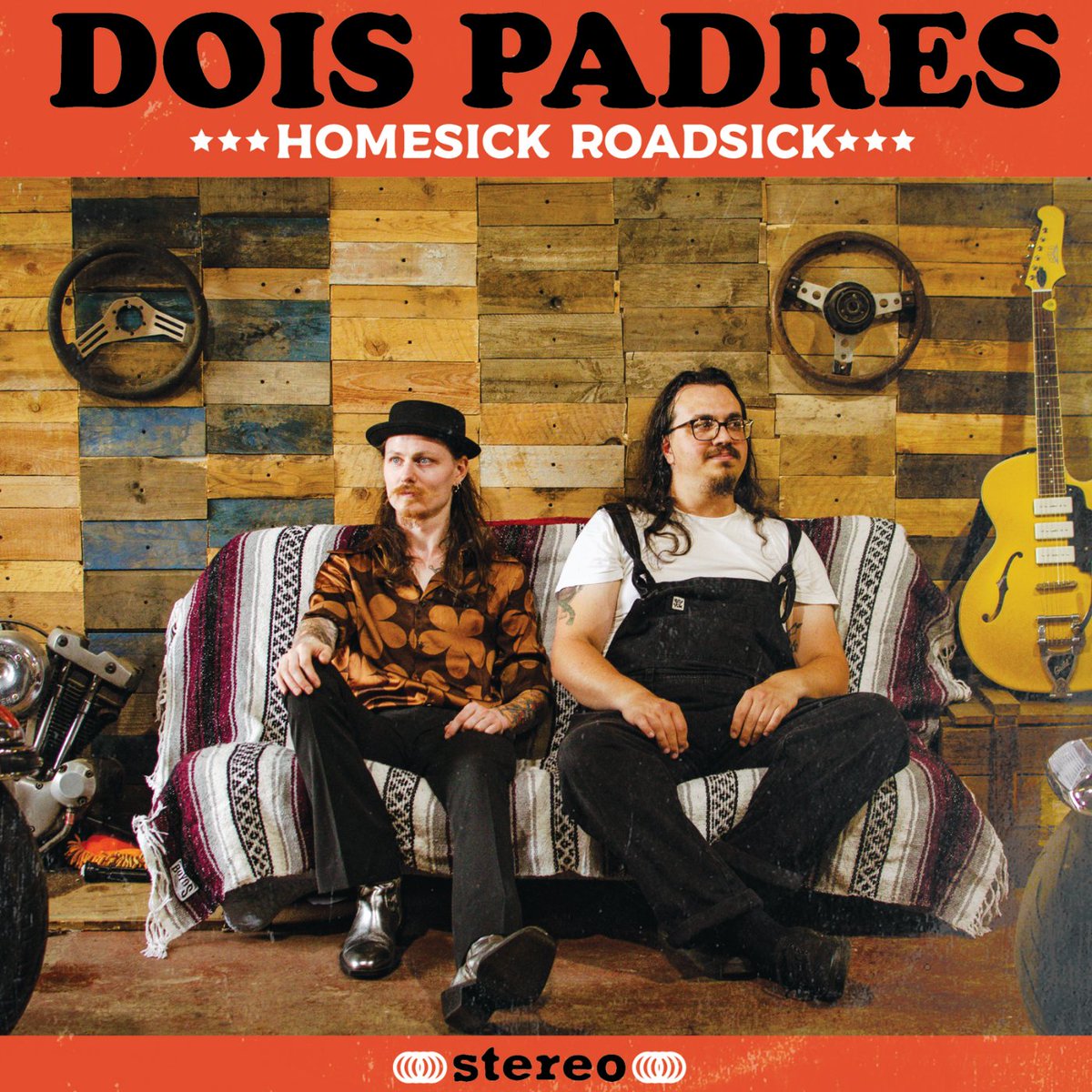Our new single 'Homesick Roadsick' is out today! 🤠🎸🥁
Available to stream wherever you listen to music 🎧 including Bandcamp where you can also pre-order the album 😉💿
doispadres.bandcamp.com/album/homesick…