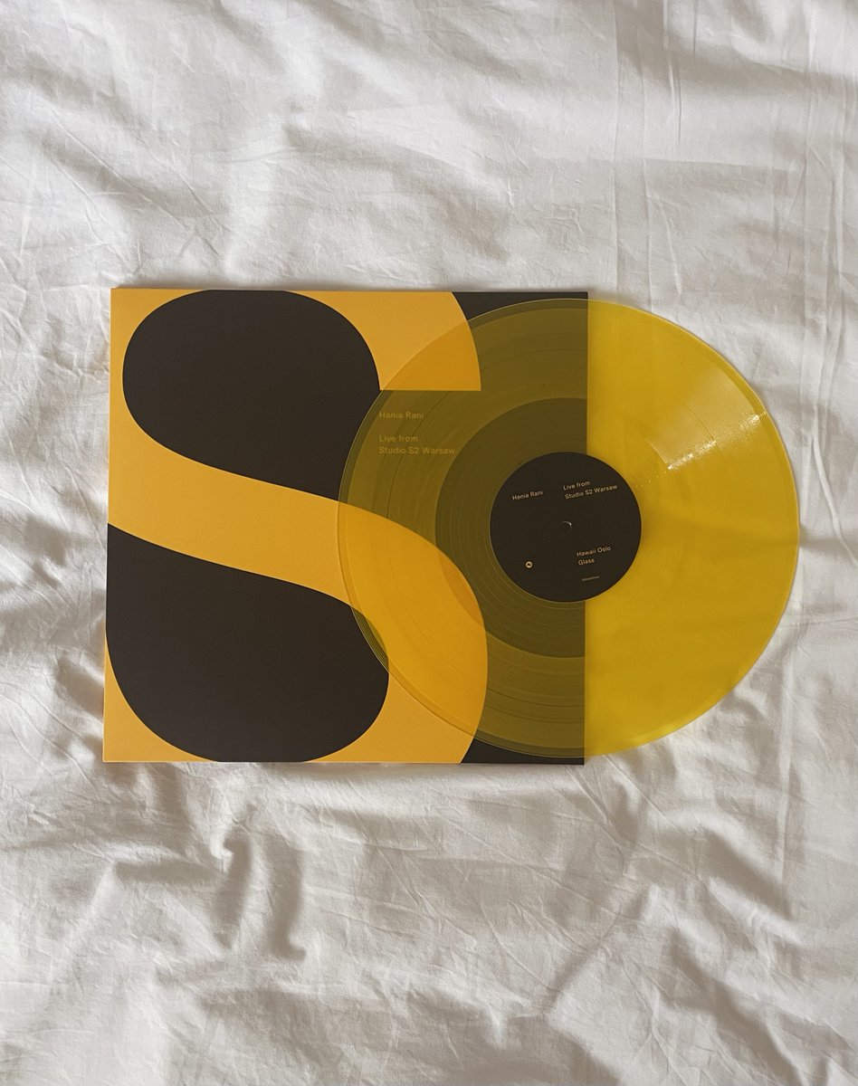 I'm very happy to announce a beautiful new pressing of 'Live from Studio S2' on Transparent Yellow vinyl, available on @Bandcamp & all good records stores. Shipping from 1st December. gondwana.lnk.to/LivefromStudio…