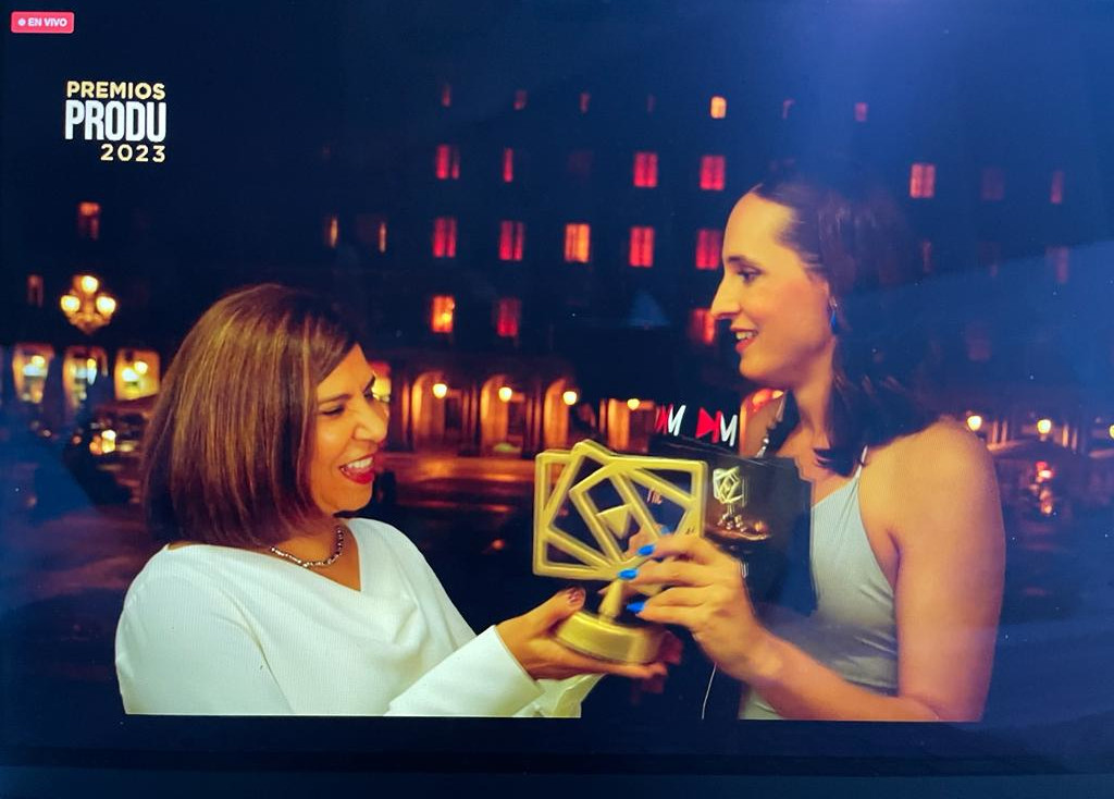 About last night ✨ Our CEO <a href="/mariabfois/">Maria Bonaria Fois</a> was at the #PremiosPRODU2023  Gala to collect the Best Animation/Live Action Children's Programme award for #MeteoHeroes2. 🏆

Thank you again <a href="/premiosPRODU/">Premios PRODU</a> for the nomination and the recognition!

<a href="/MeteoExpert/">MeteoExpert</a> <a href="/PRODU/">PRODU</a> #mondotvstudios