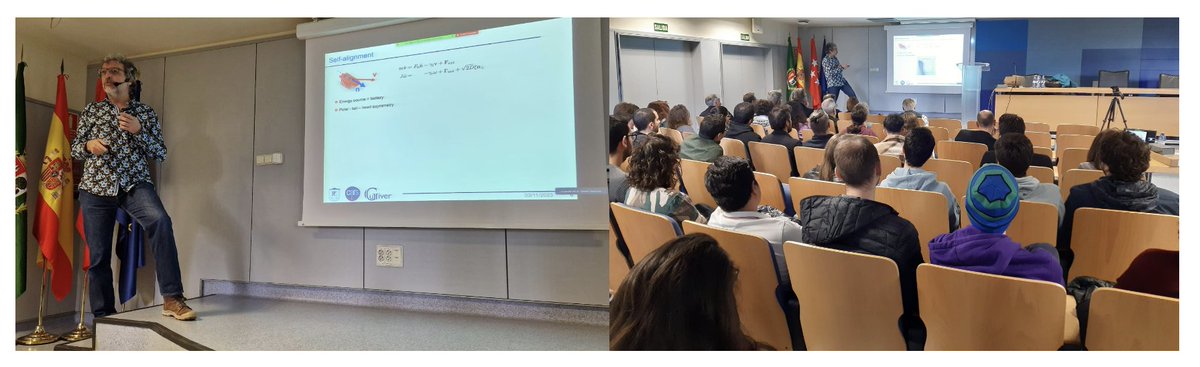 Happening now #IFIMAColloquium with Olivier Dauchot @odauchot @Gulliver_lab talking about active matter!