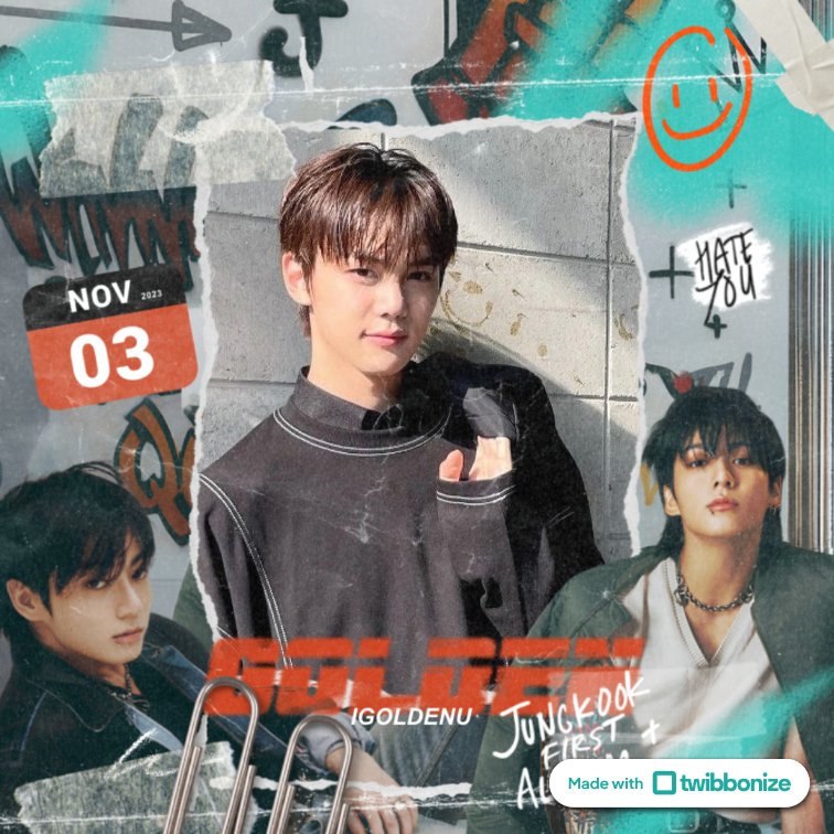 <a href="/IGoldenU/">The Goldens.</a> congratulations Jungkook hyung~ special tag <a href="/jeonggiok/">JK.</a> <a href="/btsjxka/">ًJK.</a>✨
I hope this album was the best album, liked by many people and received many awards
you did well hyung!! good luck for your promotion days~