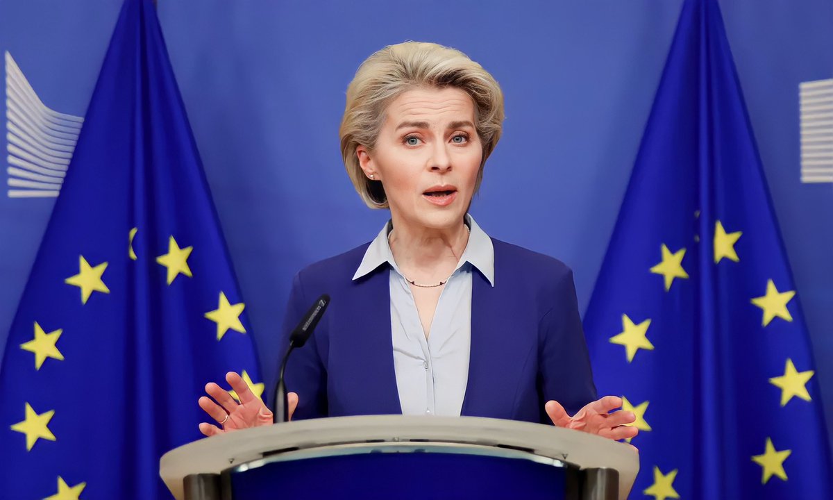 UNIONE EUROPEA MESSA IN GINOCCHIO CON LE SUE STESSE MANI

Ammontano a circa 1,5 TRILIONI di dollari le perdite totali dovute alle sanzioni e alla riduzione delle relazioni economiche con la Russia 
- A. Grushko 

COMPLIMENTI A URSULA VON DER LEYEN E A CHI LA SEGUE 
BRAVI👏👏 🤬🤬