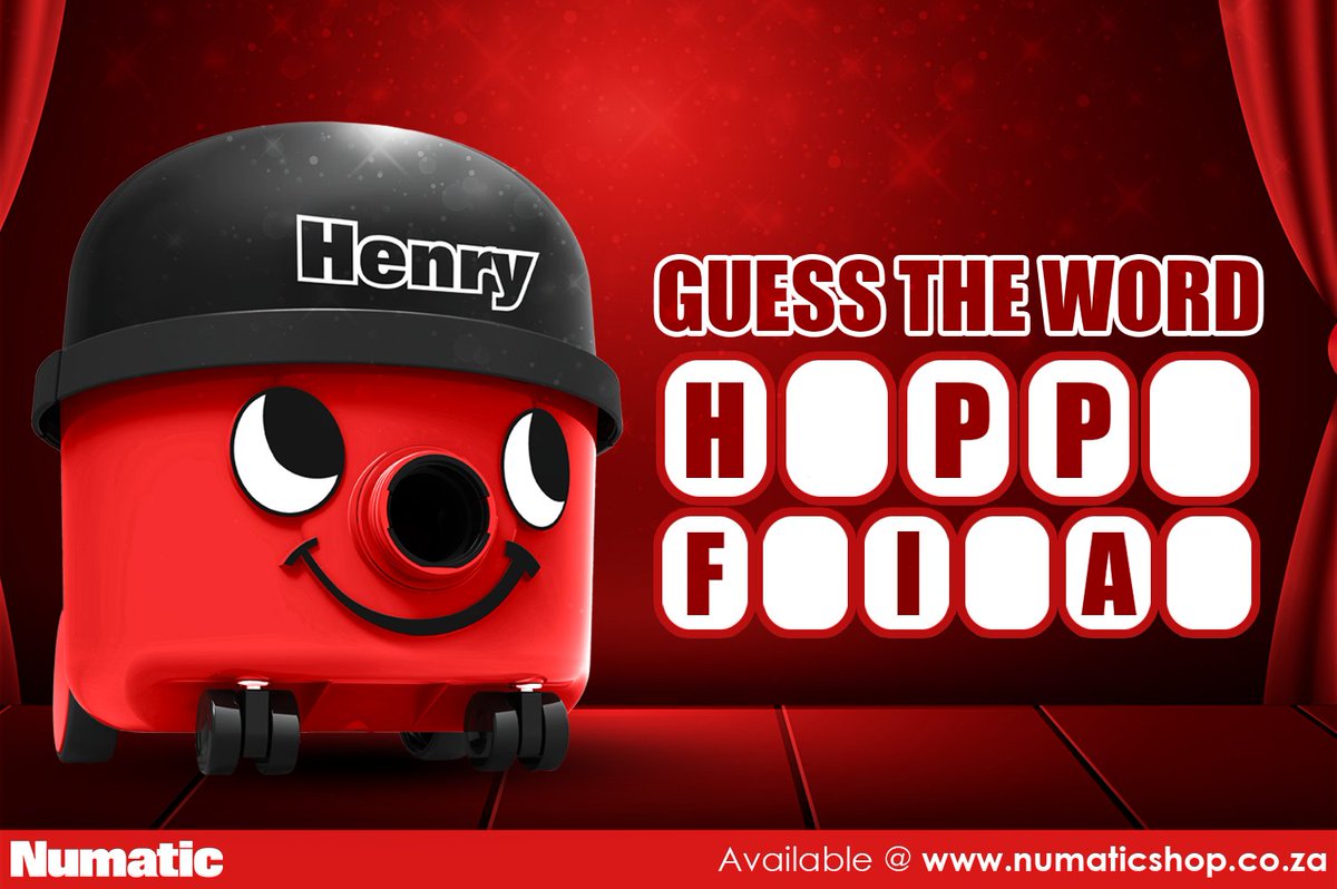 NumaticIntSA's tweet photo. #CleanWithHenry #Henry #HomeCare #Retail #HenryNation #HenryPower #Friday #Friyay #Numatic #NumaticSA https://t.co/uL0M357PAL