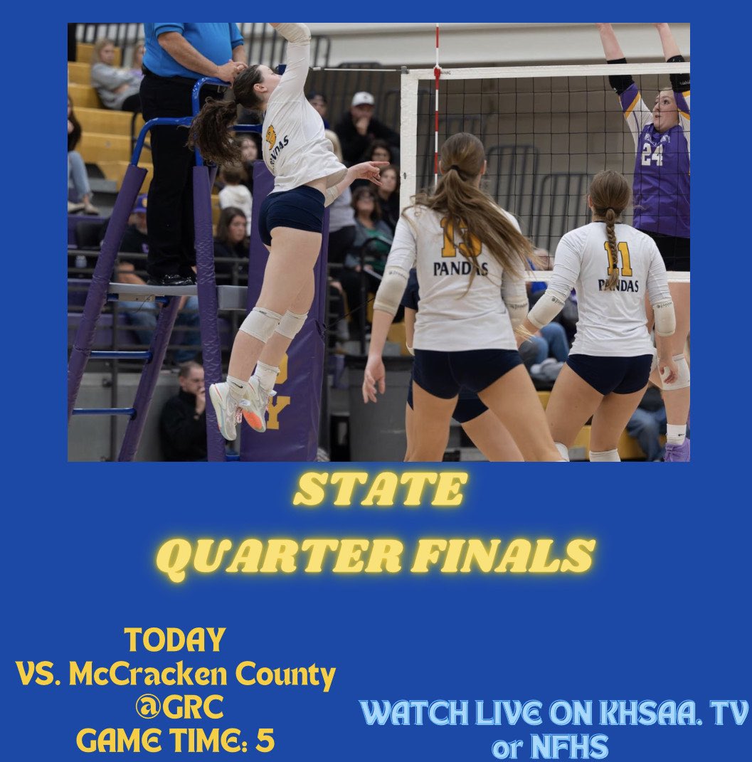 ITS GAME DAY!!! We are headed to Winchester for the Elite 8!! We would love to see that panda spirit cheering us on!!