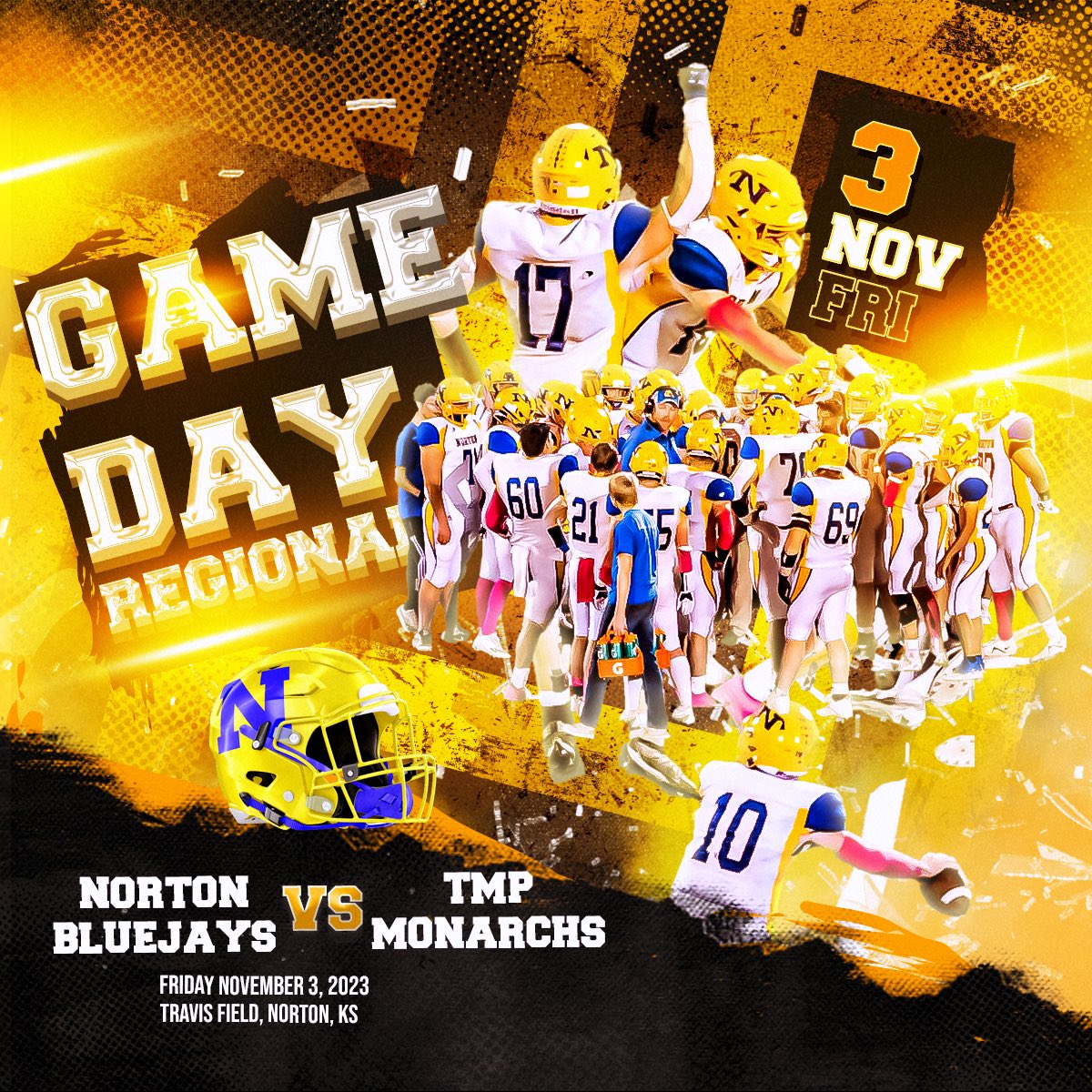 NCSTV_Bluejays's tweet image. Regional Championship Game Day @NtBluejay