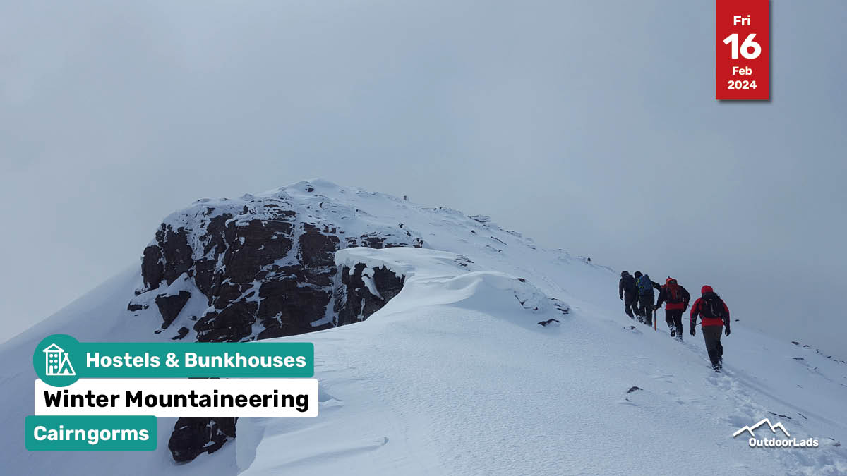 A thrilling Winter mountaineering long weekend in the Cairngorms 🏔 outdoorlads.com/events/winter-…
