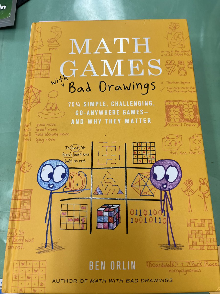 School wifi is down, so we can’t print, photocopy, or access any technology. Rather than stress over a totally different lesson, I open this book. The activities inside are game changers.

You’re missing out if you teach math and don’t own this.