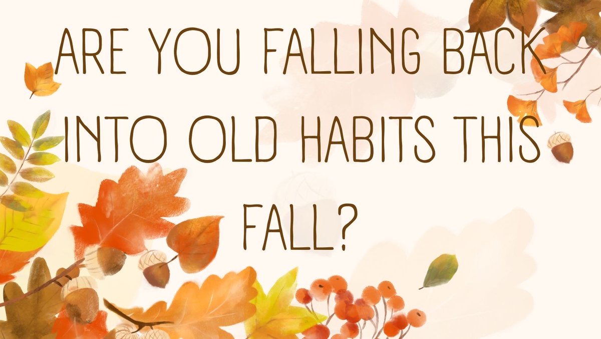 It can be hard to prioritize your health and fitness, especially when the holidays are fast approaching. Finish the year strong by sticking to your goals, make fitness fun, and ease back in with a new workout!

#fallfitness #fitnessfun #oldhabits #fallback #fitness