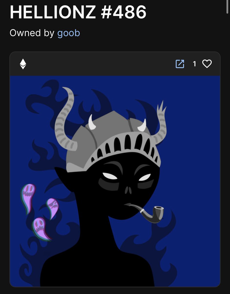 Gm! Hella rare Shadow Devil was just minted… we’ve got ~10 mints left until no. 500… and the wallet that mints no. 500 is getting airdropped a big bag of HOWLERZ (Devilz too) 🐺 😈 

hellionz.howlerz.io